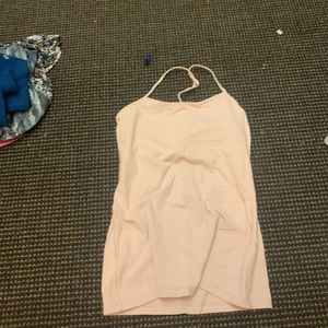 Lululemon racerback sports tank with built in bra